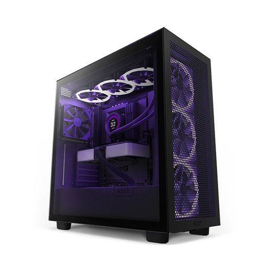 Casing H7 Flow Mid-Tower ATX Airflow Black