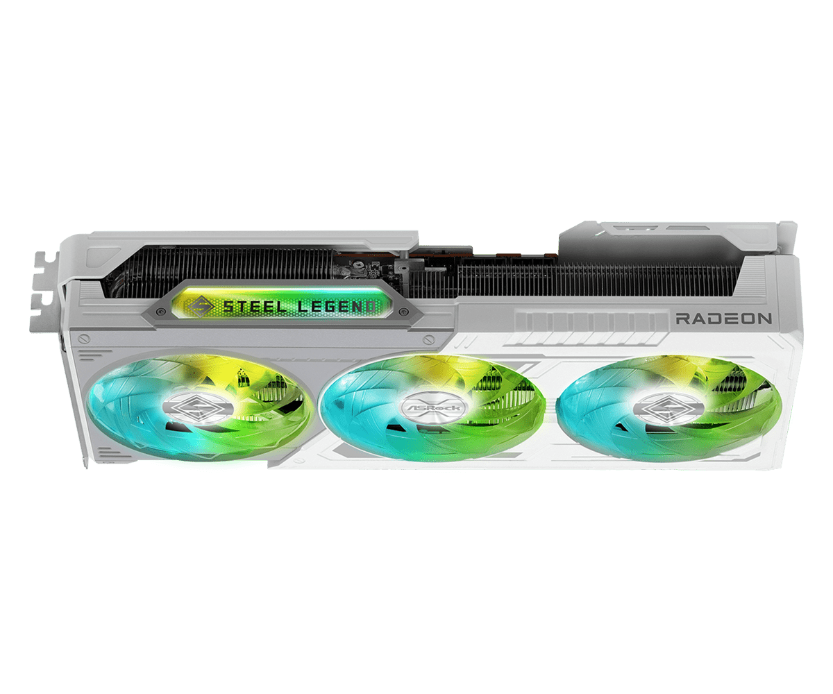 AMD Radeon™ RX 9070 XT Steel Legend 16GB