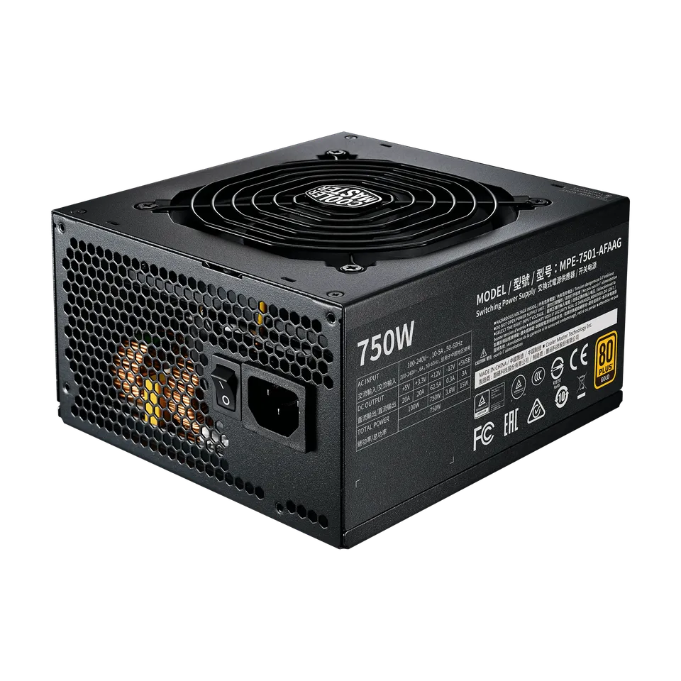 MWE Gold 750w - V2 Full Modular 80 Plus Gold